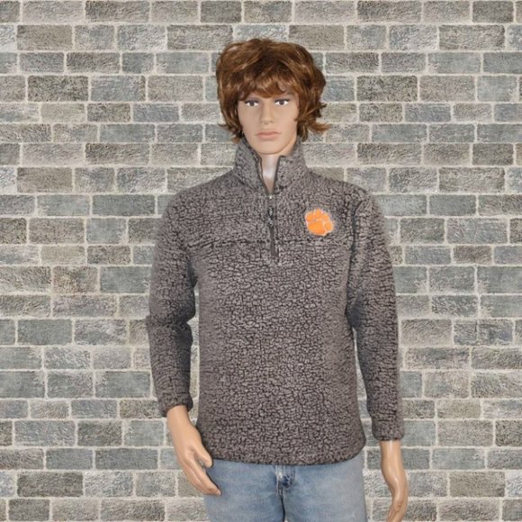 Clemson University Fur Paw Jacket Sweater XS - Picture 1 of 6